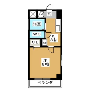 アプレシオ春岡WEST【5階】の間取り