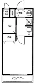 クリエイト国分寺【3階】の間取り