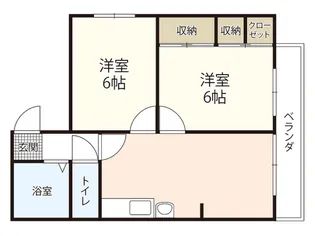 中本ビル【4階】の間取り