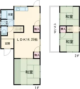 奈良県橿原市西池尻町【一戸建】の間取り