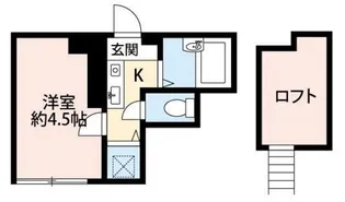 ロッシェル南橋本【2階】の間取り