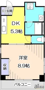 東京都練馬区東大泉4【マンション】の間取り