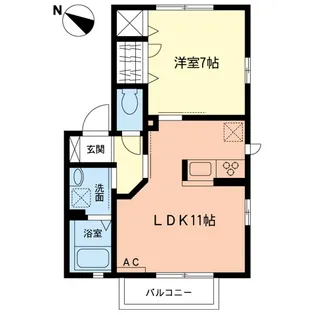 アーバンコート【2階】の間取り