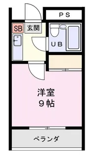 ユニプラザ【5階】の間取り