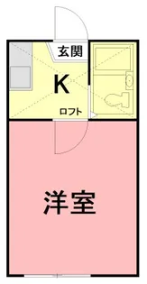 神奈川県大和市渋谷2【アパート】の間取り