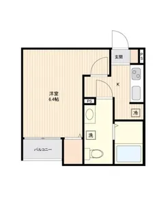 HALEKAI【1階】の間取り