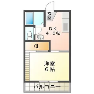 サングリーン西条【2階】の間取り