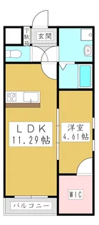 シエーナ川口元郷【1階】の間取り