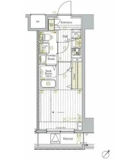 リライア横濱生麦【6階】の間取り