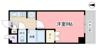 SAKIZOハウス立原町【3階】の間取り