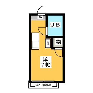 メゾン藤【2階】の間取り