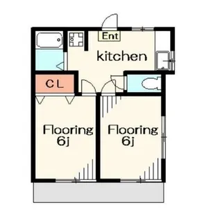 プレステージ幕張【2階】の間取り