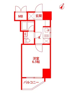 マリーナヨコハマベイタワー【3階】の間取り
