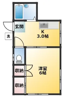 中板橋IMAハウス【3階】の間取り