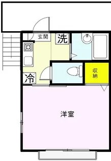 クレストハイム【2階】の間取り