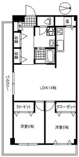 東京都荒川区西尾久4【マンション】の間取り