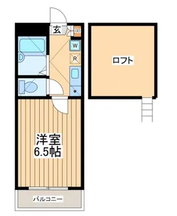 パレットワン百合ヶ丘【2階】の間取り