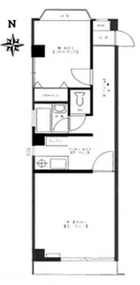 メゾン東麻布【2階】の間取り