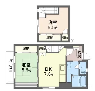 オクタビア・ヒル D棟【4階】の間取り