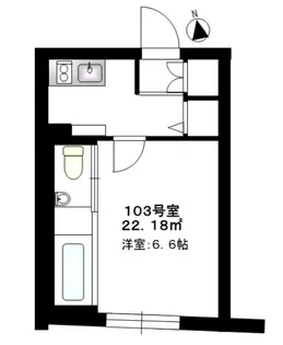 東京都渋谷区恵比寿南3【マンション】の間取り