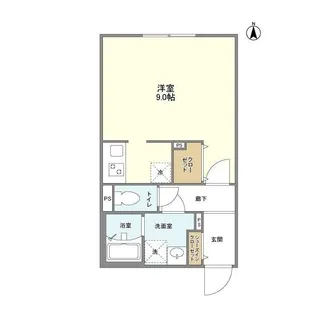 GVIVRE東別院【2階】の間取り