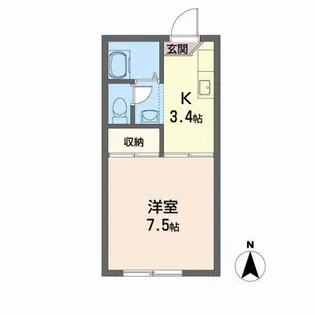 ピープル21【1階】の間取り