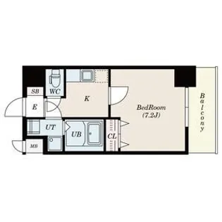 S-FORT新大阪East【9階】の間取り