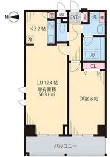 プレシャス音羽【9階】の間取り