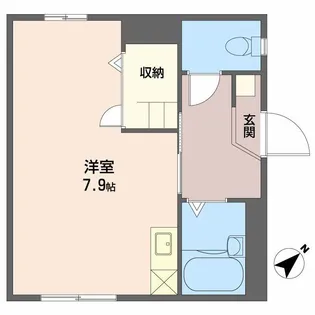 シャーメゾン東山 B棟【1階】の間取り