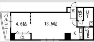 グランカーサ永山公園通 east【4階】の間取り
