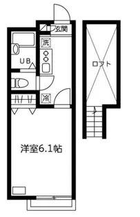 Palace上峰【2階】の間取り