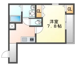 フジパレス千里丘東【2階】の間取り