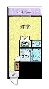 ハイツフローラ府中【2階】の間取り