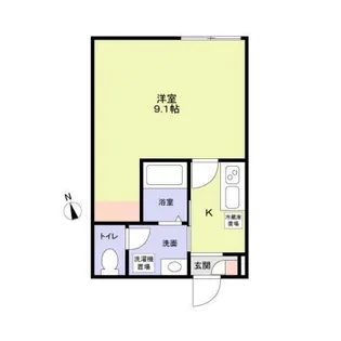 PHOS八王子【2階】の間取り