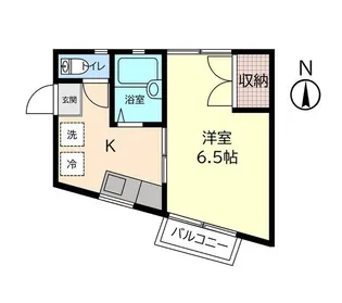 コーポ・オンザピーク【2階】の間取り