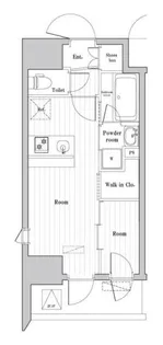 アークマーク大森町アジールコート【11階】の間取り