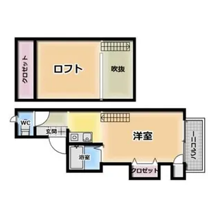 KHコーポ【3階】の間取り