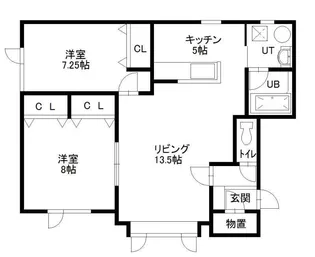 シティV【1階】の間取り