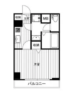 グランド・ガーラ三田【10階】の間取り