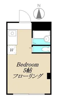 芦花公園ハイツ【3階】の間取り