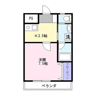 アルデバラン【3階】の間取り