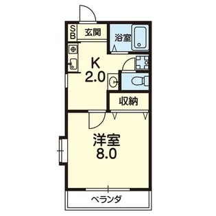 メゾンパルジュ【1階】の間取り