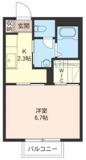 ポートヴィラ【1階】の間取り