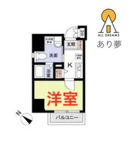 Zest横浜【3階】の間取り