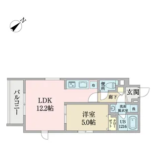 Rester小石川【1階】の間取り