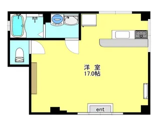 リザーブフォレストビル【1階】の間取り