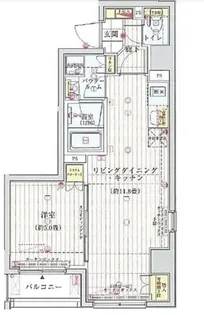 エクセレントシティ中野鷺宮【4階】の間取り