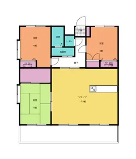ヴェルデ居屋敷【3階】の間取り