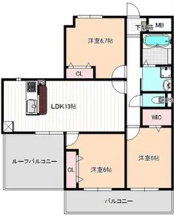 サカイGコート【5階】の間取り