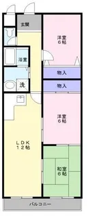 HIGASHIOマンション【3階】の間取り